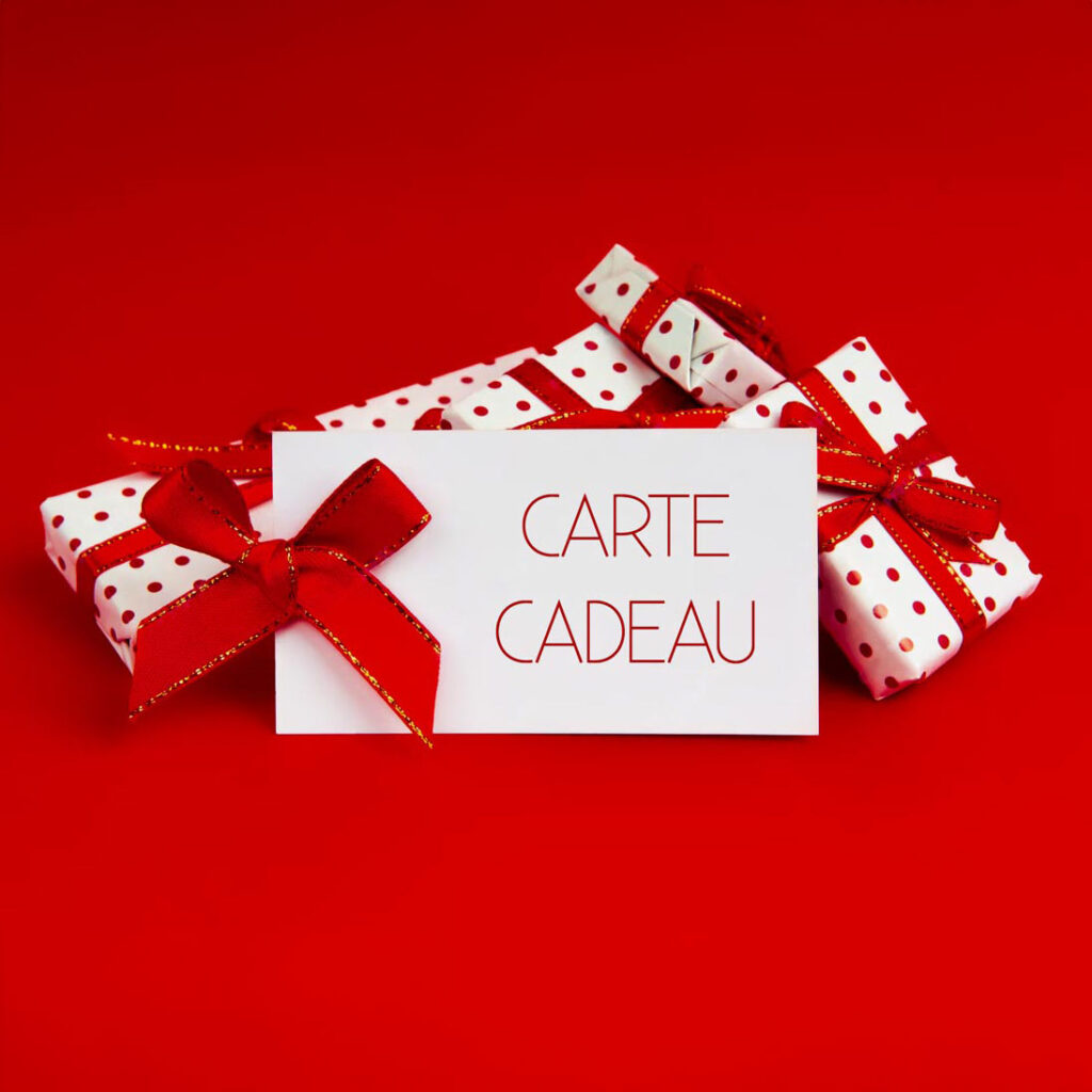 Cartes cadeaux, offrez de l’Art en sur mesure pour les fêtes.